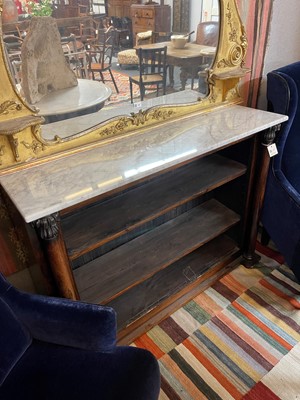 Lot 407 - A Regency rosewood bookcase