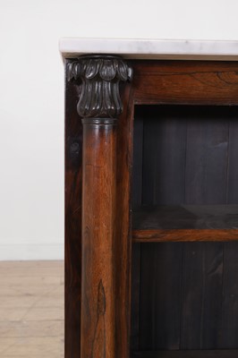 Lot 407 - A Regency rosewood bookcase