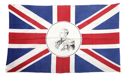 Lot 427 - A pair of Edward VIII Union Jack coronation flags