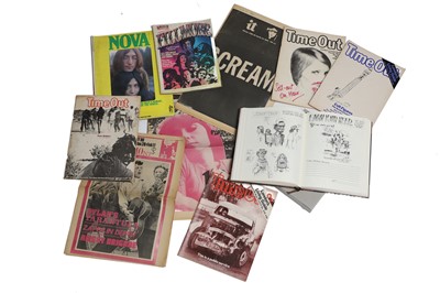 Lot 146 - A collection of counterculture-related ephemera and books