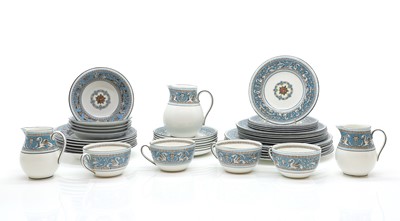 Lot 105 - A Wedgwood Florentine pattern tea and dinner service