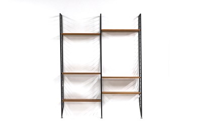 Lot 492 - A Ladderax teak wall unit