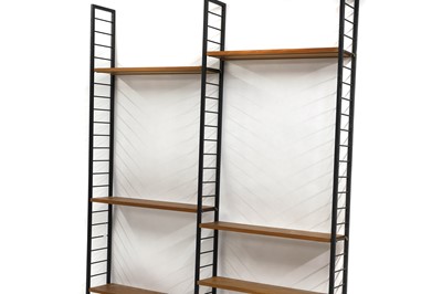 Lot 492 - A Ladderax teak wall unit