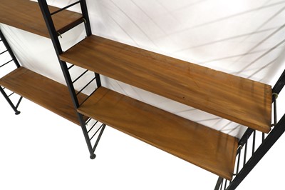 Lot 492 - A Ladderax teak wall unit