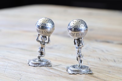 Lot 230 - A pair of Victorian silver pepperettes