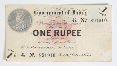 Lot 134 - Notes, Government of India