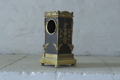 Lot 63 - A French Empire ormolu cased mantel clock