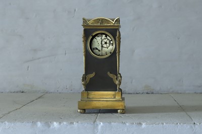 Lot 63 - A French Empire ormolu cased mantel clock