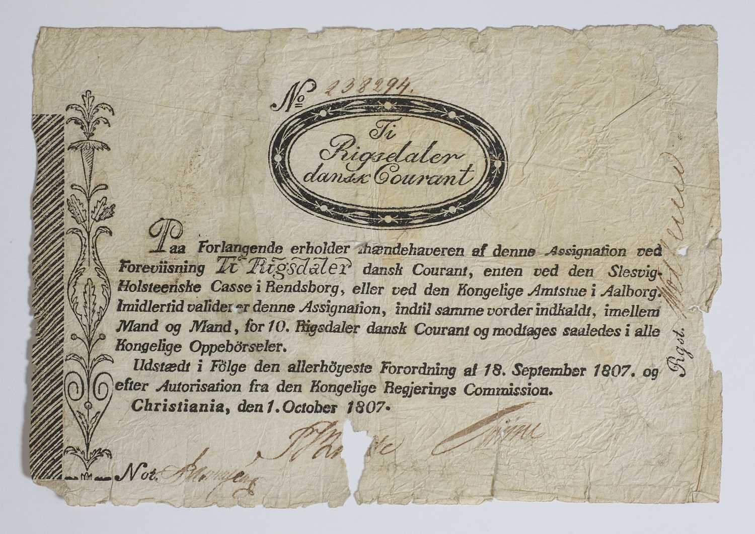 Lot 139 - Notes, Denmark