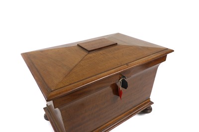 Lot 705 - A mahogany wine cooler