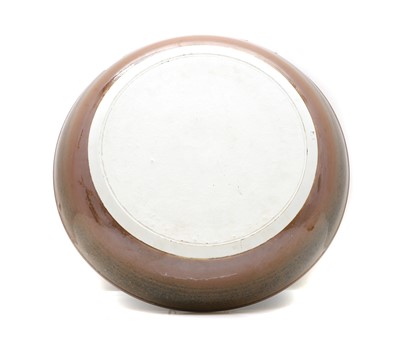 Lot 164 - A large studio pottery charger
