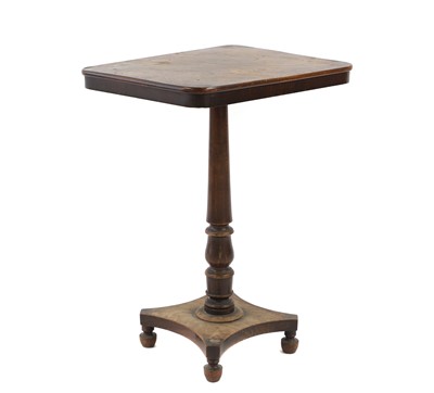 Lot 256 - A mahogany occasional table