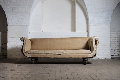 Lot 58 - A late Regency sofa