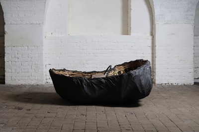Lot 401 - A willow-framed coracle