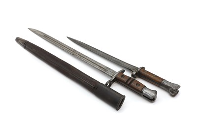 Lot 367 - A WWI Model Remington bayonet