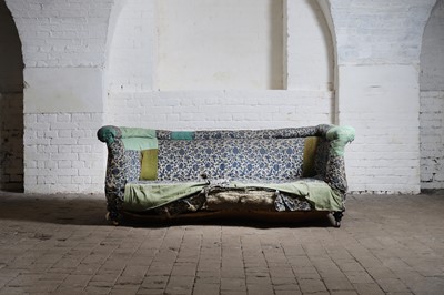 Lot 146 - A two-seater sofa