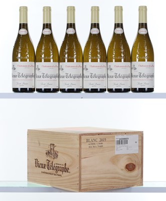 Lot 38 - Chateauneuf-du-Pape, Domaine du Vieux Telegraphe, Blanc, 2019