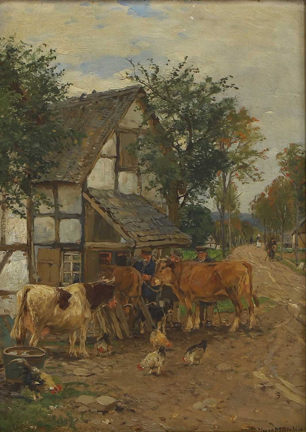 Lot 63 - Hugo Mühlig (German, 1854-1929)