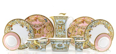 Lot 119 - A Versace Rosenthal porcelain dinner service