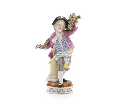 Lot 147 - A German porcelain figure