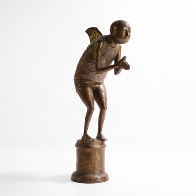Lot 330 - A gilt-bronze figure of a bather