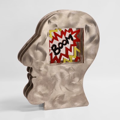 Lot 348 - A 'Pop Art' aluminium sculpture