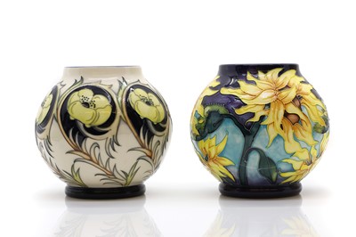 Lot 205 - A Moorcroft pottery vase