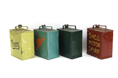 Lot 30 - A Shell two-gallon petrol can