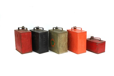 Lot 31 - A Shell two-gallon petrol can