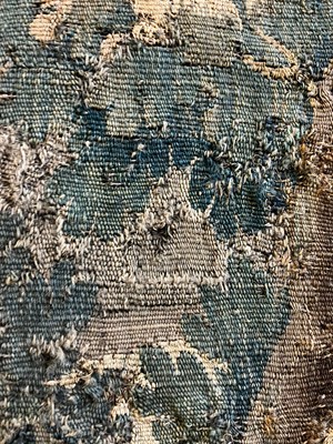 Lot 585 - A verdure tapestry fragment