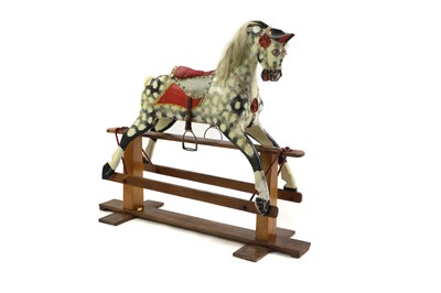 Lot 340A - A rocking horse