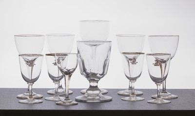 Lot 229 - A collection of drinking glasses