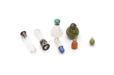 Lot 329 - A group of scent bottles