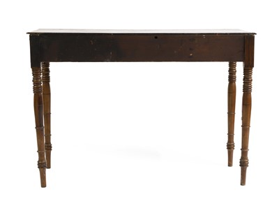 Lot 385 - A Victorian mahogany side table