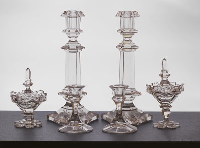 Lot 231 - A collection of cut table glass