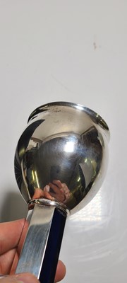 Lot 223 - A silver goblet