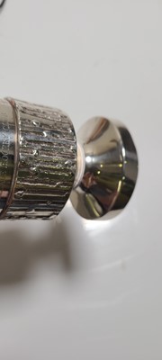 Lot 224 - A silver commemorative goblet