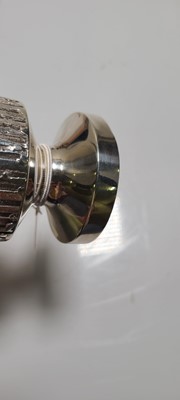 Lot 224 - A silver commemorative goblet