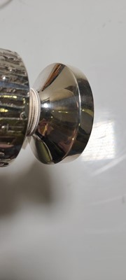 Lot 224 - A silver commemorative goblet