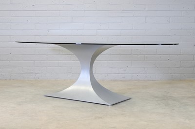 Lot 234 - A Tom Faulkner 'Capricorn' dining table suite