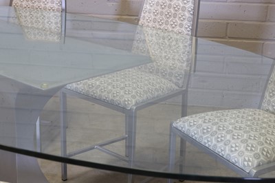 Lot 234 - A Tom Faulkner 'Capricorn' dining table suite