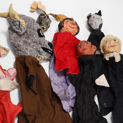 Lot 170 - An unusual group of handmade puppets