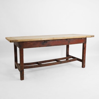 Lot 468 - An Irish vernacular farmhouse table