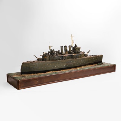 Lot 244 - A scratch-built model of 'HMS London'