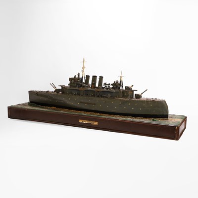 Lot 244 - A scratch-built model of 'HMS London'