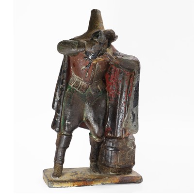 Lot 287 - A lead figure of Guy Fawkes