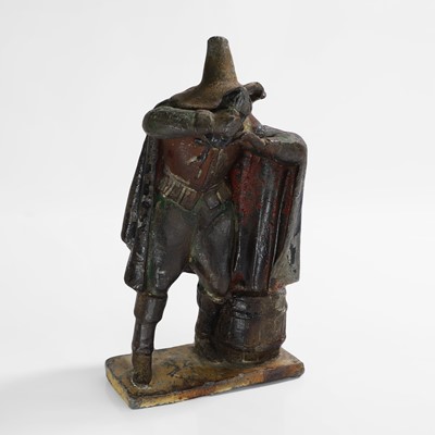 Lot 287 - A lead figure of Guy Fawkes