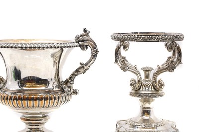 Lot 68 - An Old Sheffield silver plated trophy cup