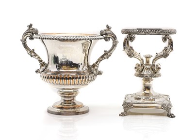 Lot 68 - An Old Sheffield silver plated trophy cup