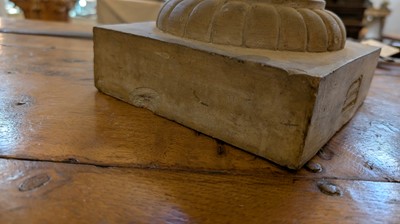 Lot 39 - A neoclassical terracotta urn by Jean Garouste